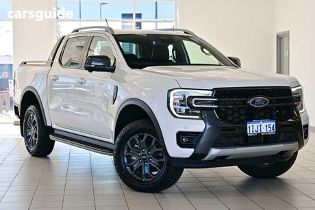 White 2024 Ford Ranger Double Cab Pick Up Wildtrak 2.0 (4X4)