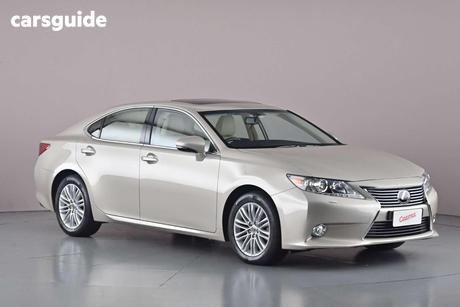 Beige 2013 Lexus ES350 Sedan Sports Luxury