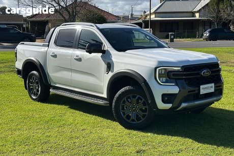 White 2023 Ford Ranger Double Cab Pick Up Wildtrak 3.0 (4X4)