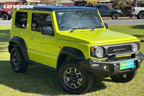 Yellow 2020 Suzuki Jimny Wagon