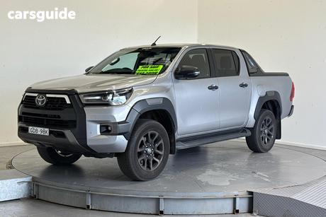 Silver 2021 Toyota Hilux Double Cab Pick Up Rogue (4X4)
