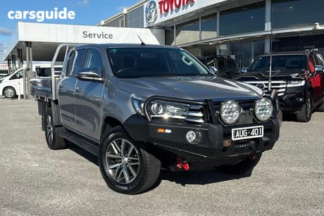 Silver 2018 Toyota Hilux Dual Cab Utility Sr5 (4X4)