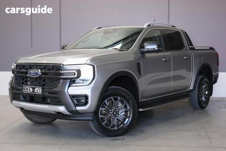 Grey 2022 Ford Ranger Double Cab Pick Up Wildtrak 3.0 (4X4)