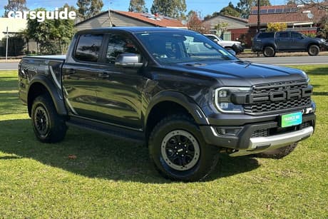 Grey 2023 Ford Ranger Double Cab Pick Up Raptor 3.0 (4X4)