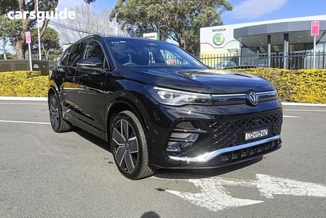 Black 2026 Volkswagen Tiguan Wagon 200Tsi Ehybrid R-Line