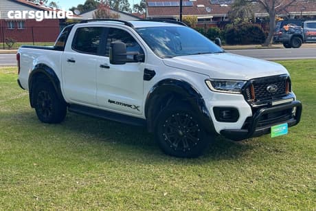 White 2021 Ford Ranger Double Cab Pick Up Wildtrak 2.0 (4X4)