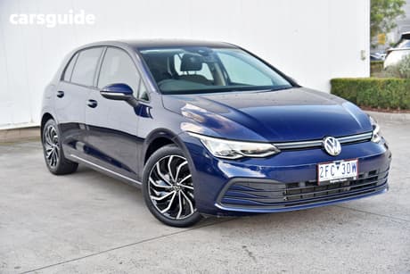 Blue 2021 Volkswagen Golf Hatchback 110Tsi Life