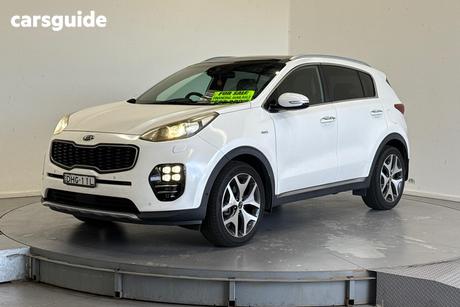 White 2016 Kia Sportage Wagon Platinum (Awd)