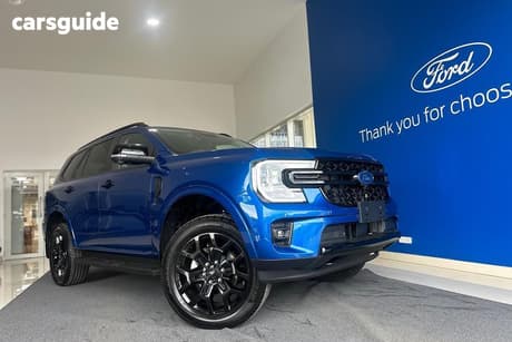Blue 2025 Ford Everest Wagon Sport (4Wd)