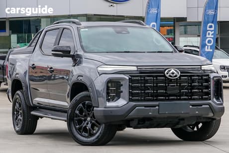 Grey 2024 LDV T60 Double Cab Utility Max Mega Tub (4X4)