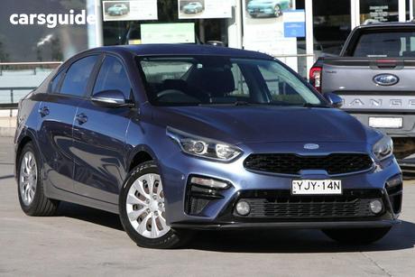 Blue 2019 Kia Cerato Sedan S