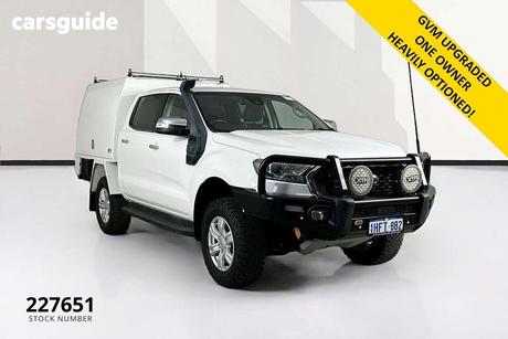White 2020 Ford Ranger Double Cab Pick Up Xlt 2.0 (4X4)