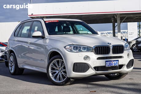 White 2015 BMW X5 Wagon Xdrive 30D