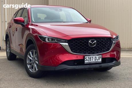 Red 2025 Mazda CX-5 Wagon G25 Maxx Sport (Fwd)