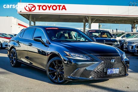 Black 2022 Lexus ES300H Sedan F Sport (Hybrid)