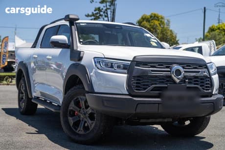 White 2025 GWM Cannon Dual Cab Utility Xsr (4X4)