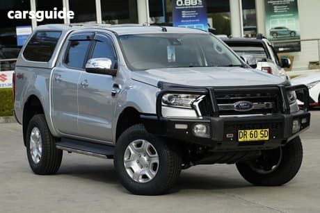 Silver 2017 Ford Ranger Dual Cab Utility Xlt 3.2 (4X4)