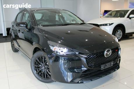 Black 2026 Mazda Mazda2 Hatchback G15 Evolve