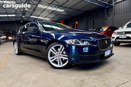 Blue 2017 Jaguar XE Sedan 20T Prestige