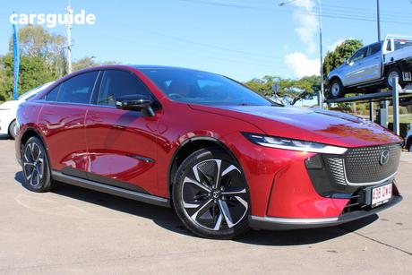 Red 2026 Mazda 6E Sedan Atenza