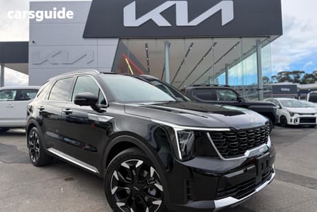 Black 2026 Kia Sorento Wagon Gt-Line
