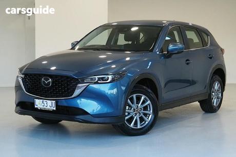 Blue 2023 Mazda CX-5 Wagon G20 Maxx (Fwd)