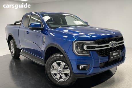 Blue 2023 Ford Ranger Super Cab Utility Xlt 2.0 (4X4)