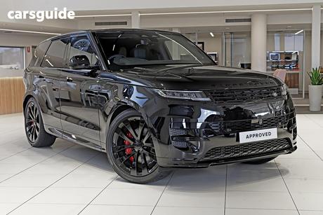 Black 2025 Land Rover Range Rover Sport Wagon D350 Dynamic Hse (258Kw)