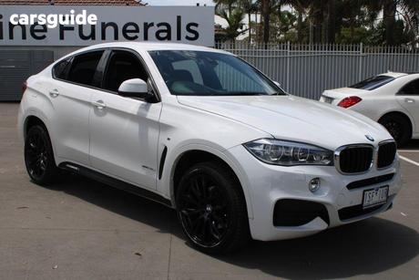 White 2016 BMW X6 Coupe Xdrive 30D