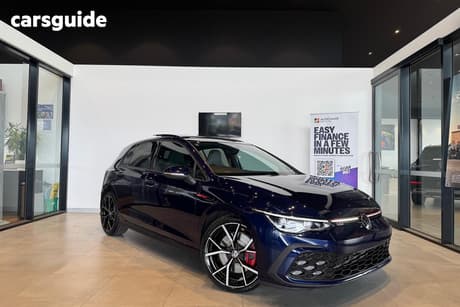 Blue 2023 Volkswagen Golf Hatchback Gti