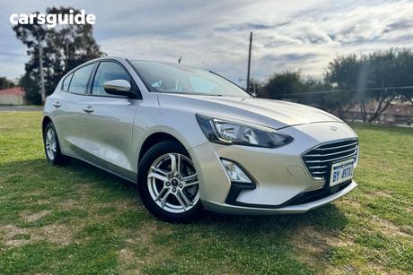 Silver 2019 Ford Focus Hatchback Trend