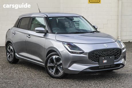 Silver 2026 Suzuki Swift Hatchback Hybrid Glx