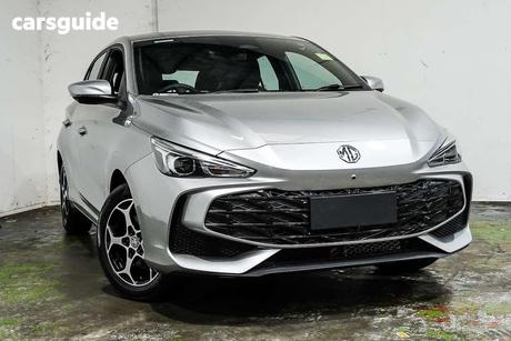 Silver 2025 MG MG3 Hatchback Essence