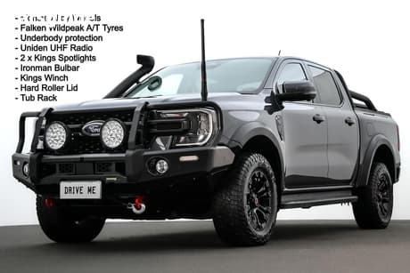 Grey 2022 Ford Ranger Double Cab Pick Up Sport 2.0 (4X4)