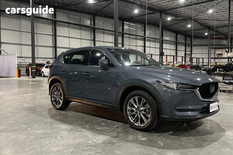 Grey 2021 Mazda CX-5 SUV AKERA 4X4