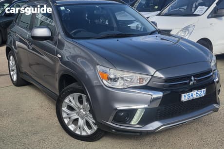 Silver 2018 Mitsubishi ASX Wagon Es (2Wd)