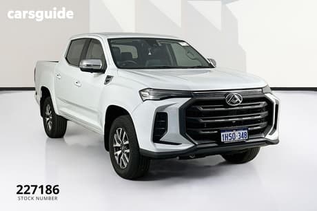 White 2022 LDV T60 Double Cab Utility Max Luxe (4X4)