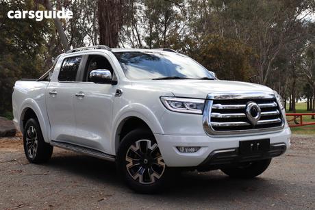 White 2022 GWM UTE Dual Cab Utility Cannon-L (4X4)