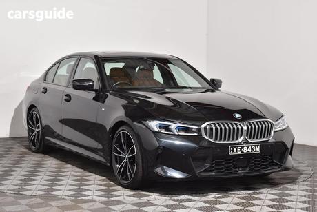 Black 2022 BMW 330I Sedan M Sport