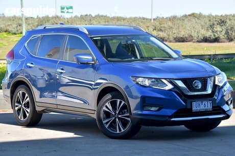 Blue 2022 Nissan X-Trail Wagon St-L (2Wd)