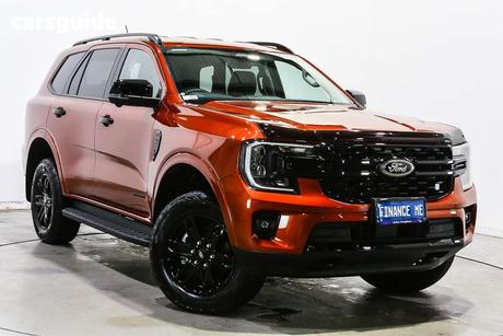 Orange 2023 Ford Everest Wagon Sport (4Wd)