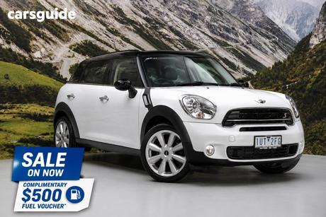 White 2016 Mini Countryman Wagon Cooper S Park Lane