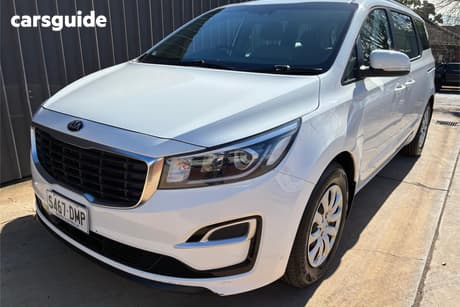 White 2020 Kia Carnival Wagon S