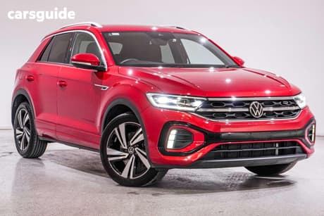 Red 2022 Volkswagen T-ROC Wagon 140Tsi R-Line