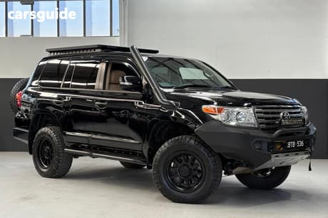 Black 2014 Toyota Landcruiser Wagon Sahara (4X4)