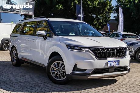 White 2022 Kia Carnival Wagon S