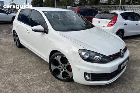 White 2011 Volkswagen Golf Hatch GTI 1K MY12