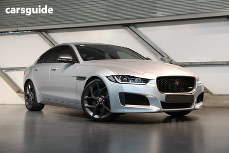 Silver 2018 Jaguar XE Sedan 30T (221Kw) 300 Sport