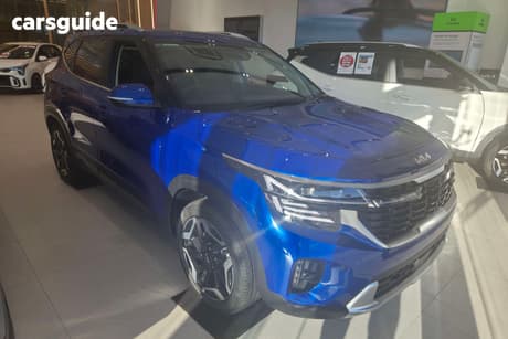 Blue 2026 Kia Seltos Wagon Gt-Line (Awd) (Sunroof)