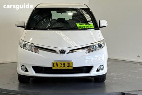 White 2019 Toyota Tarago Wagon Gli